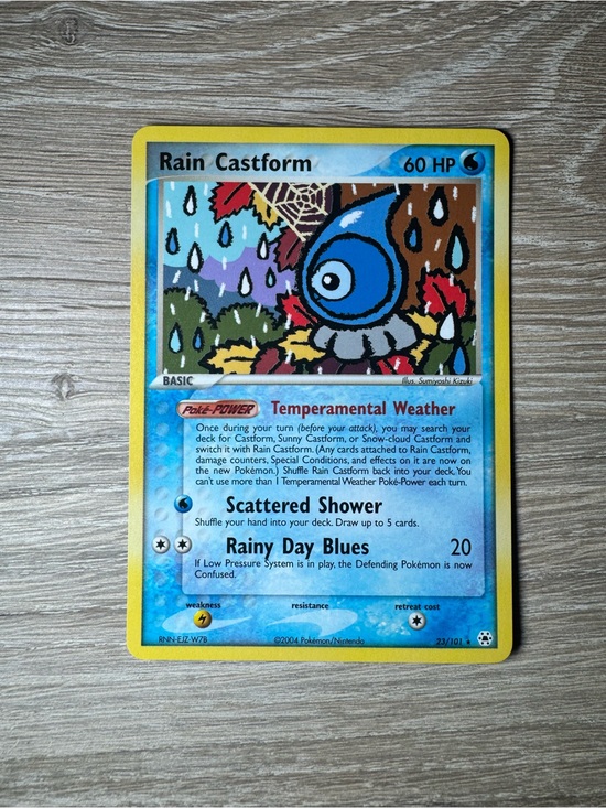 Pokemon Other - Rain Castform #23/Pokemon Hidden Legends